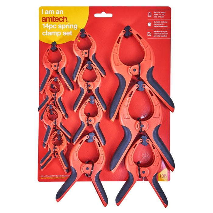 Spring Clamps 14pc
