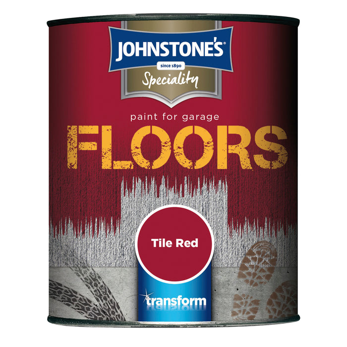 Johnstone's Garage Floor Tile Red 750ml so