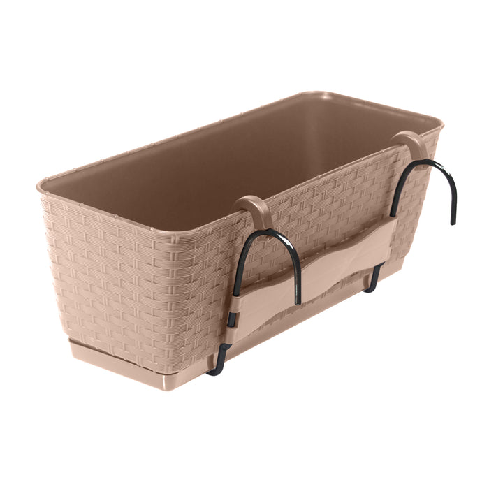 Self-Watering Planter - Mocha