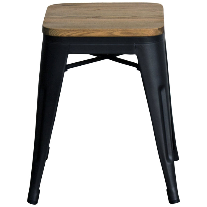 Rho Bar Stool - Onyx Matt Black