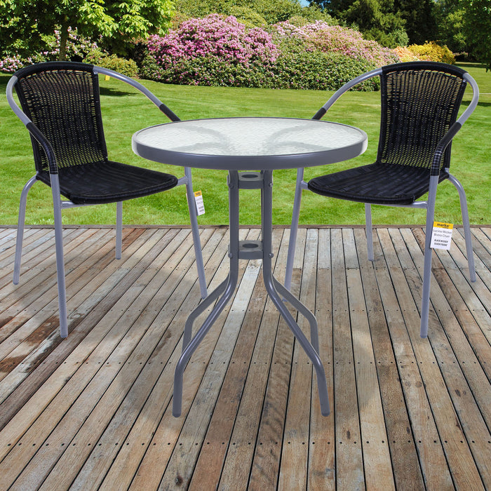 3PC/5PC Lucino Wicker Bistro Sets