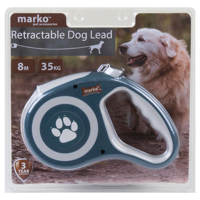 Retractable Dog Lead - Blue