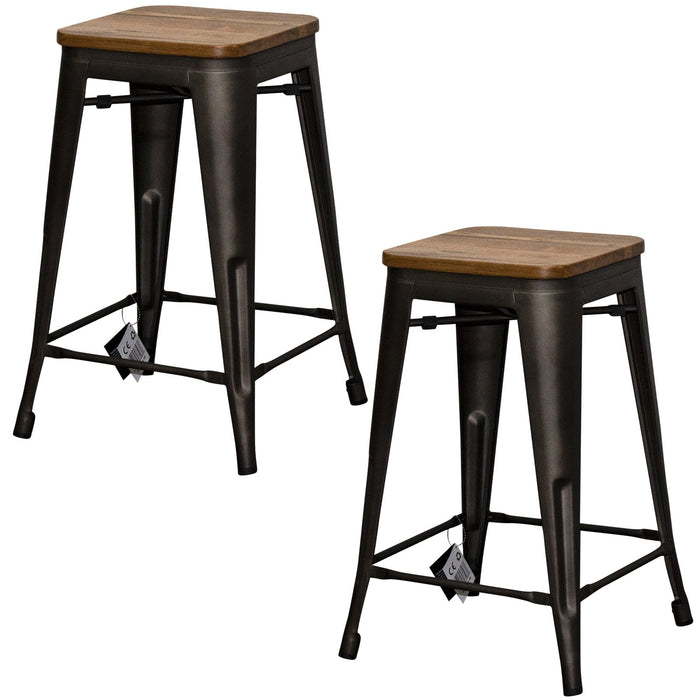 Umbria Bar Stool - Graphite Grey