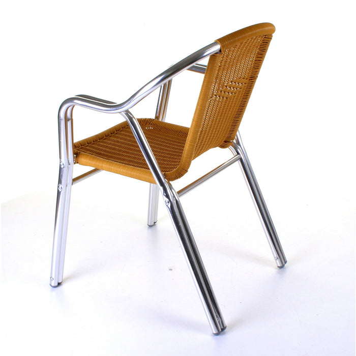 Cabarete Bistro Chair - Tan Wicker