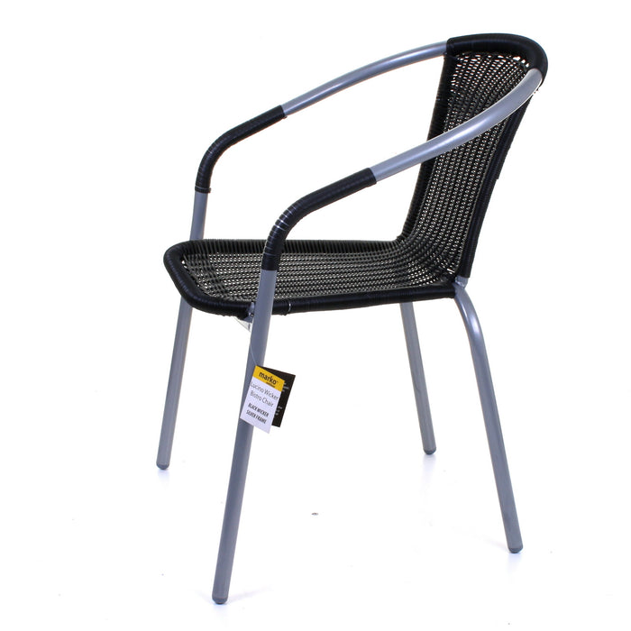 Lucino Wicker Bistro Chair