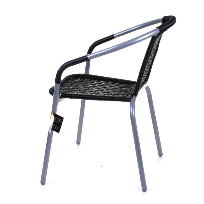 Lucino Wicker Bistro Chair
