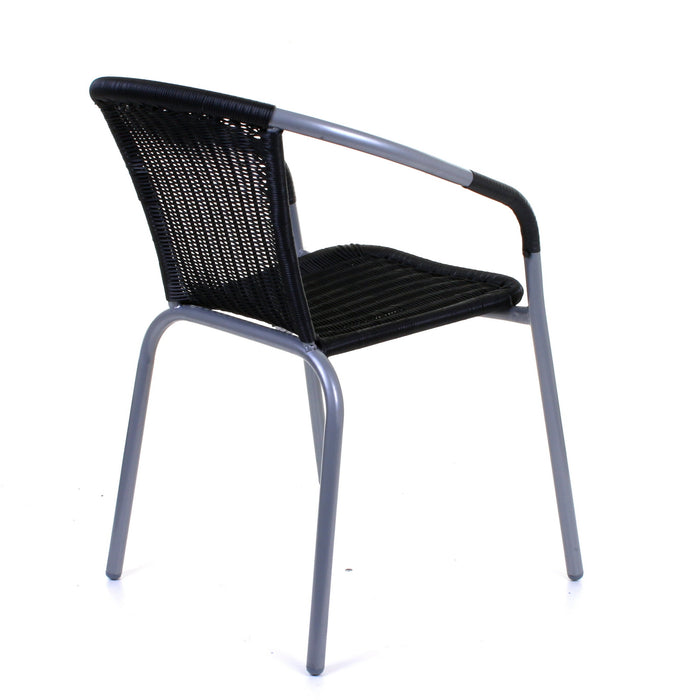 Lucino Wicker Bistro Chair
