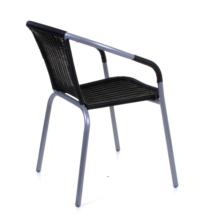 Lucino Wicker Bistro Chair