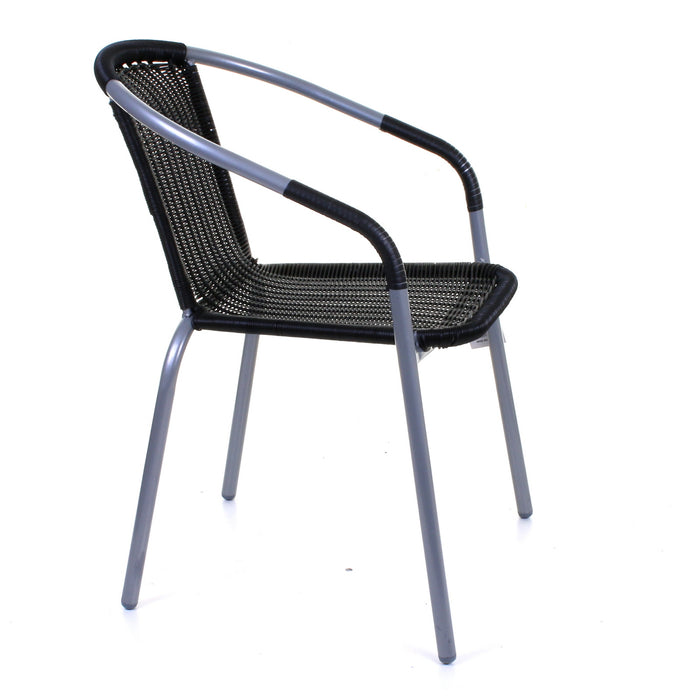 Lucino Wicker Bistro Chair