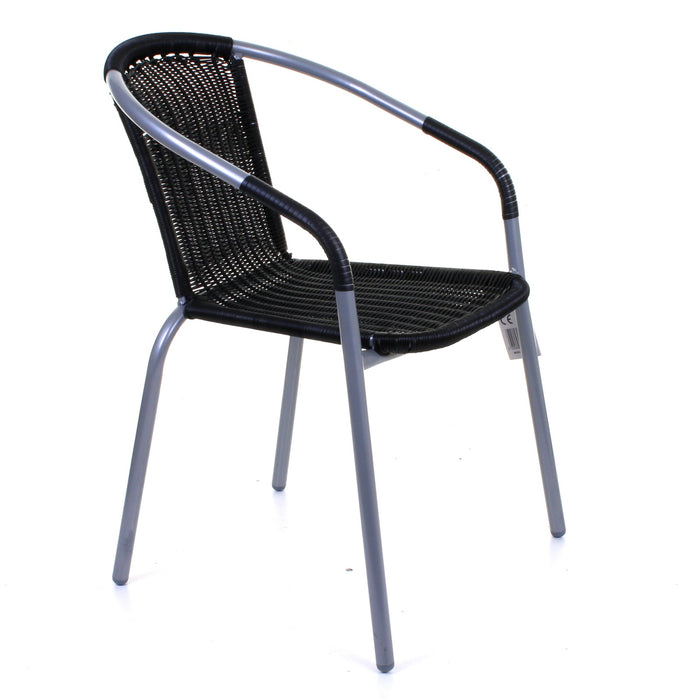 Lucino Wicker Bistro Chair