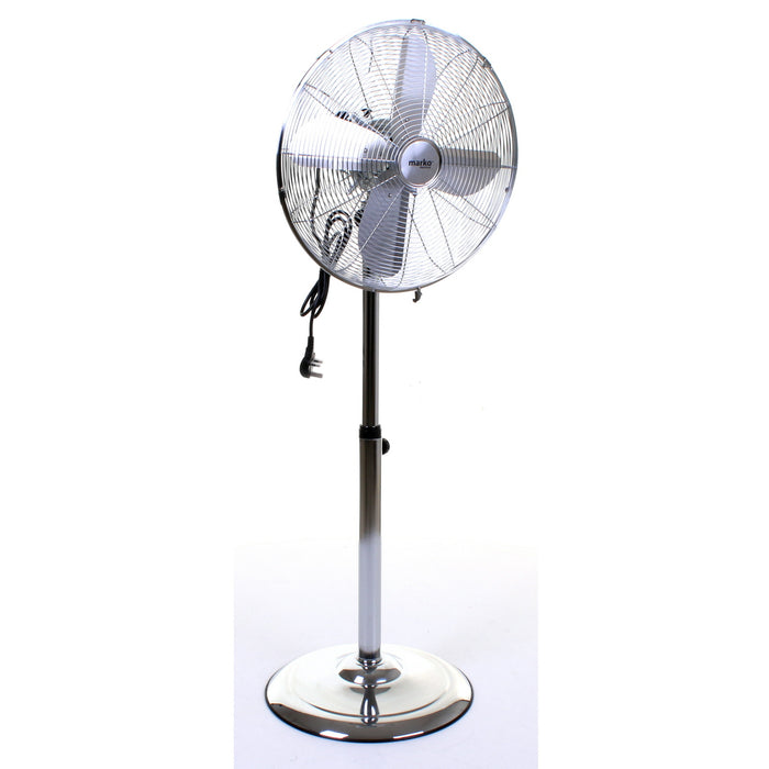 16" Chrome Pedestal Fan