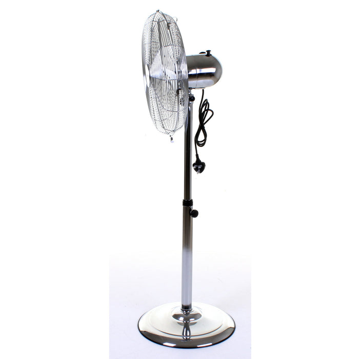 16" Chrome Pedestal Fan