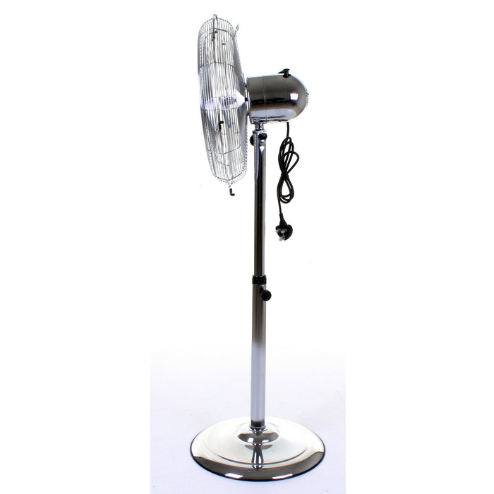 16" Chrome Pedestal Fan