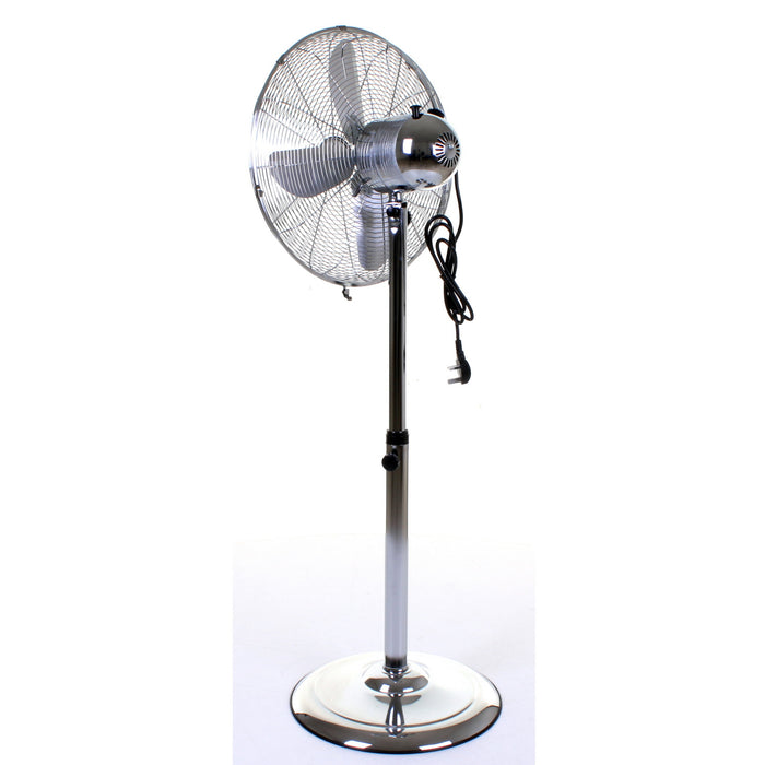 16" Chrome Pedestal Fan