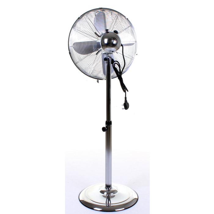 16" Chrome Pedestal Fan