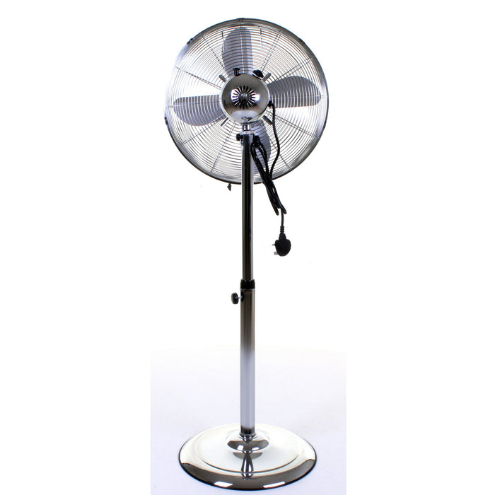 16" Chrome Pedestal Fan