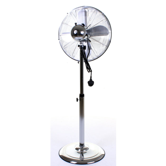 16" Chrome Pedestal Fan