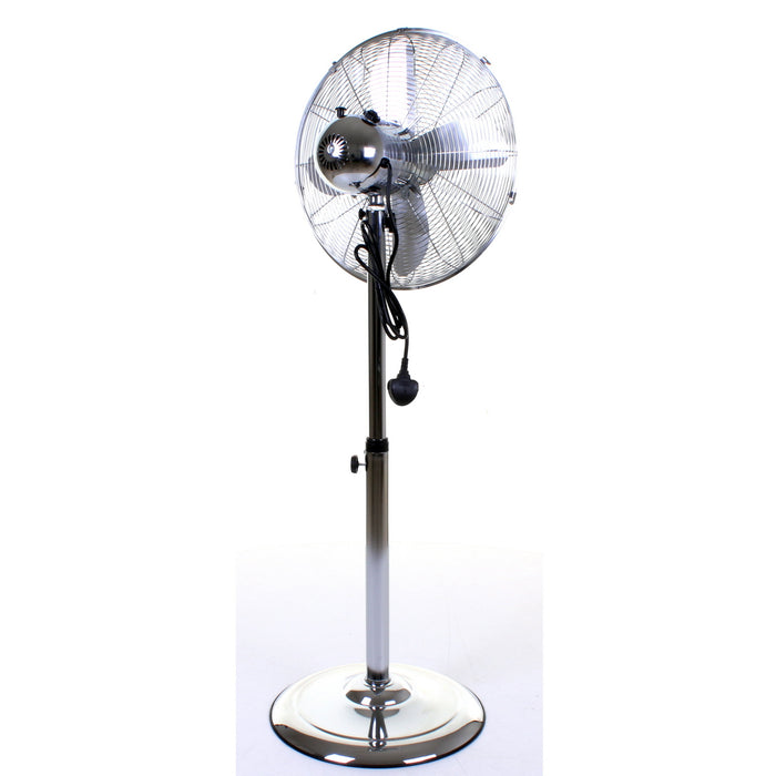 16" Chrome Pedestal Fan