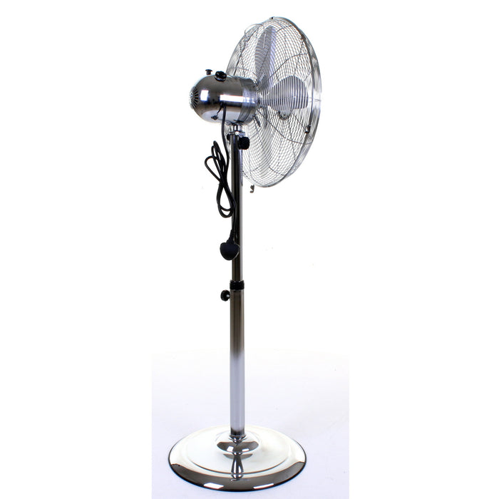 16" Chrome Pedestal Fan