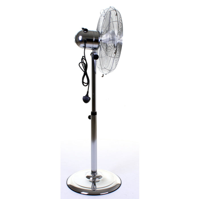 16" Chrome Pedestal Fan