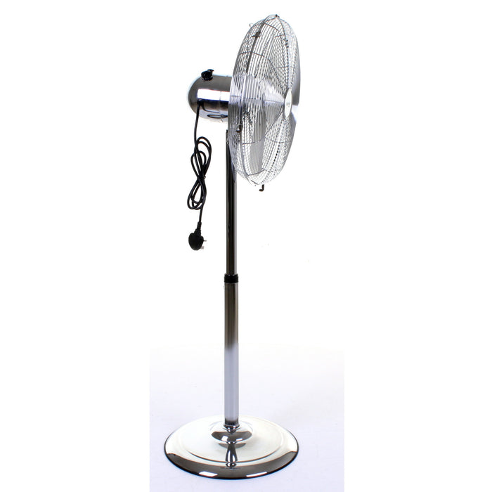 16" Chrome Pedestal Fan