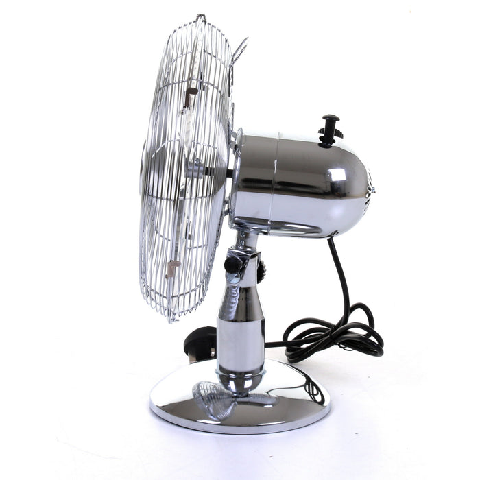 12" Chrome Table Fan