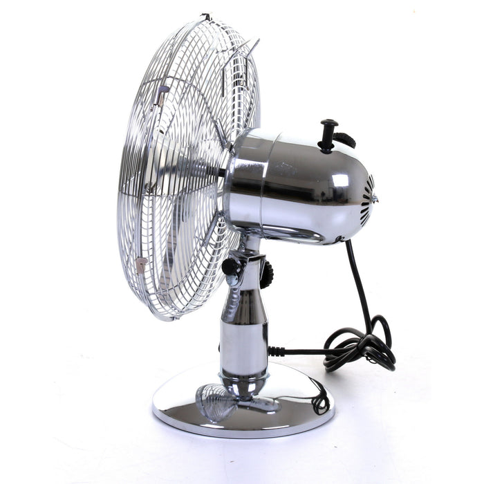 12" Chrome Table Fan