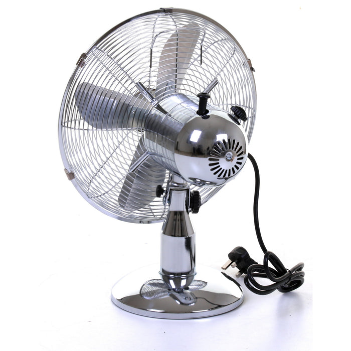 12" Chrome Table Fan