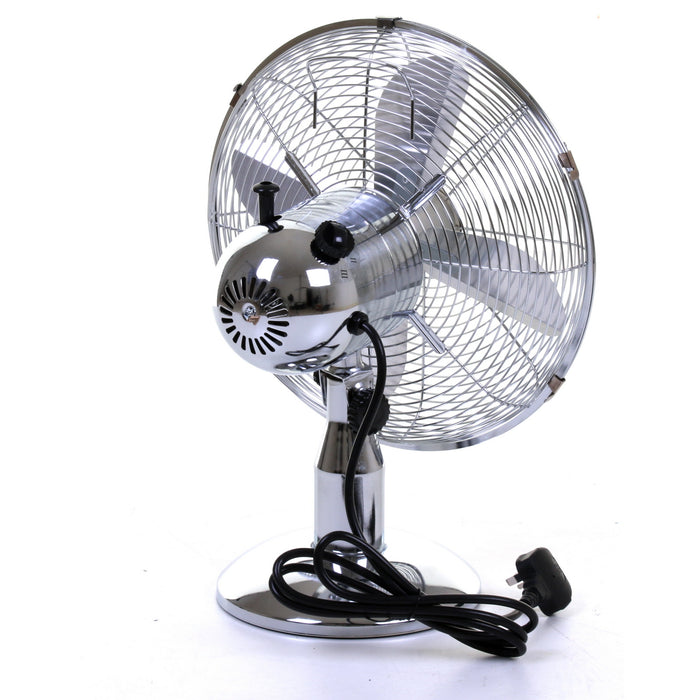 12" Chrome Table Fan