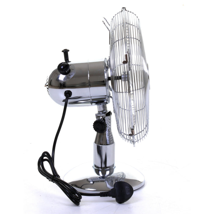 12" Chrome Table Fan