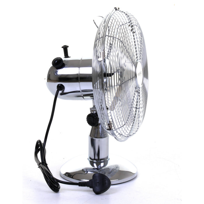 12" Chrome Table Fan
