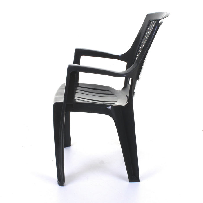 Flora Grey Plastic Chair