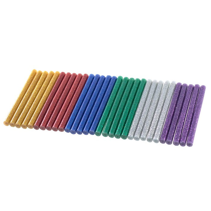 Glitter Hot Melt Glue Gun Sticks (7 X 100mm) 30pc