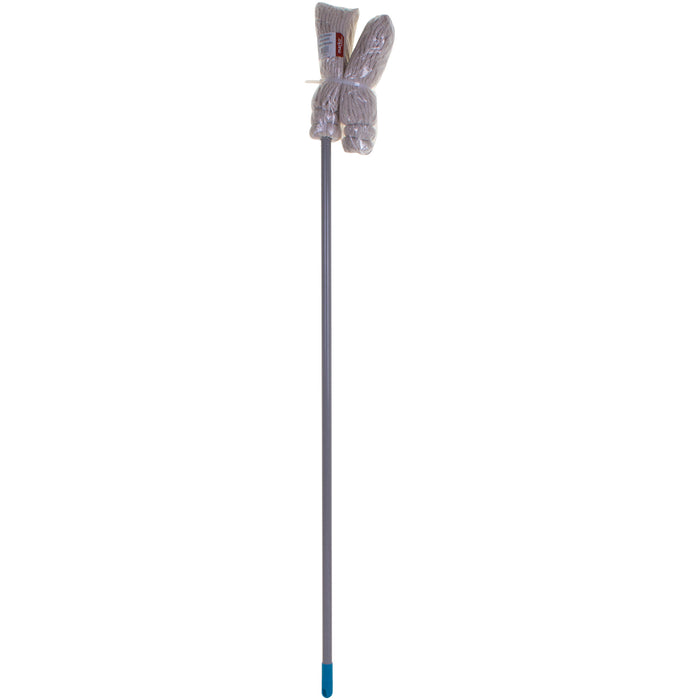 220g Cotton Mop with Metal Handle and Spare Head