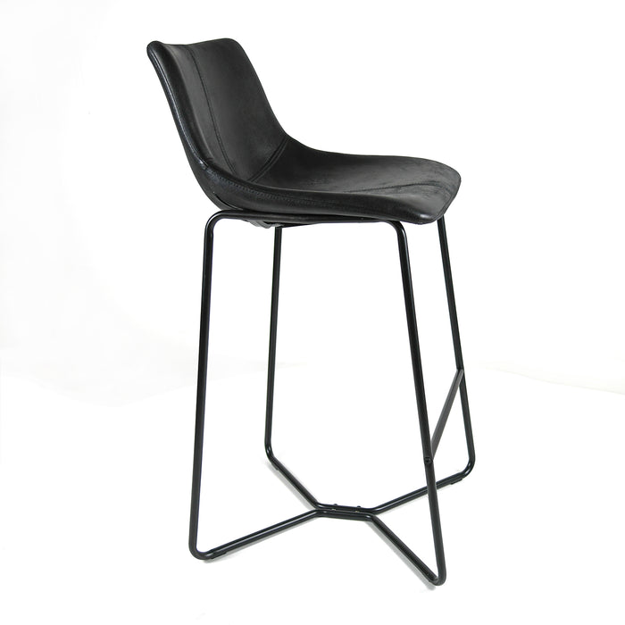 Pavia Bar Stool Black - Set of 2