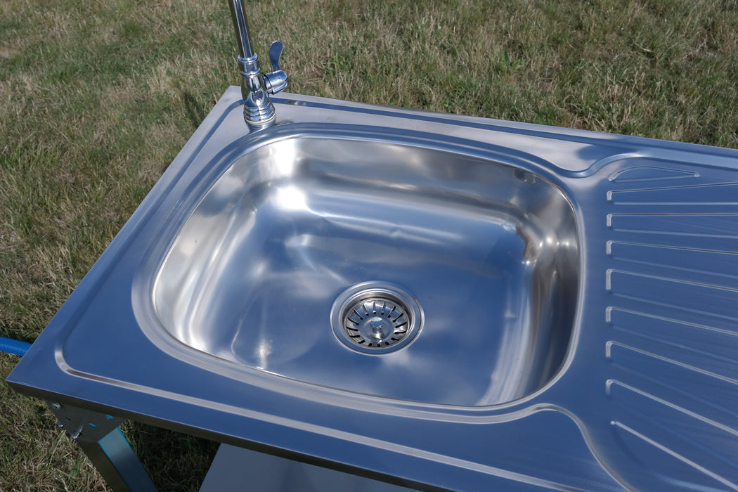 Large Stainless Steel Camping Sink