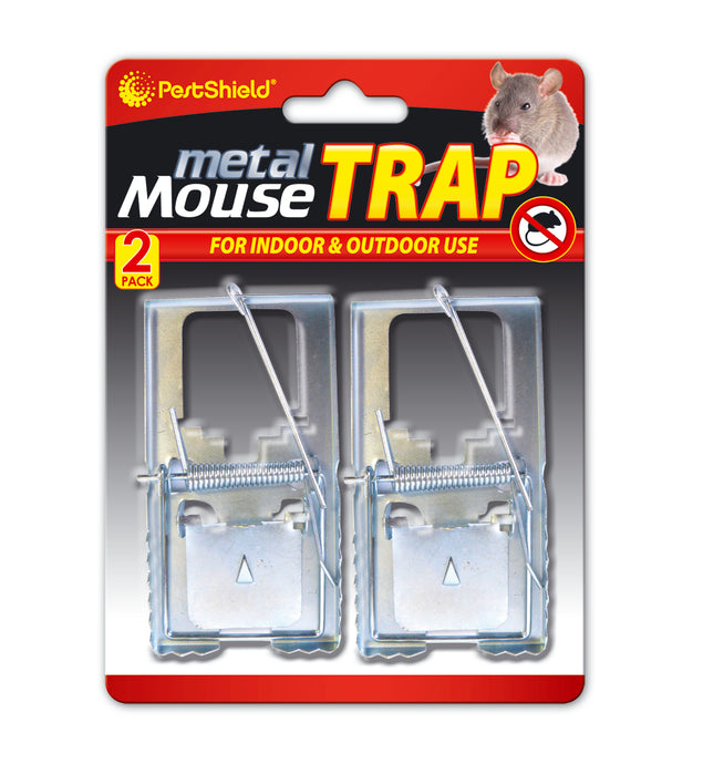 Mouse Trap Metal 2pk