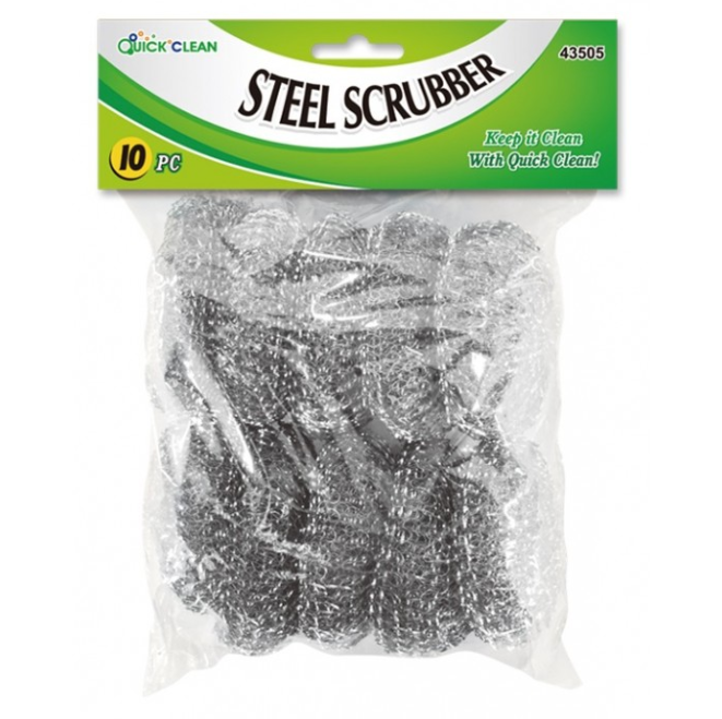 Stainless Steel Scourers 10pc
