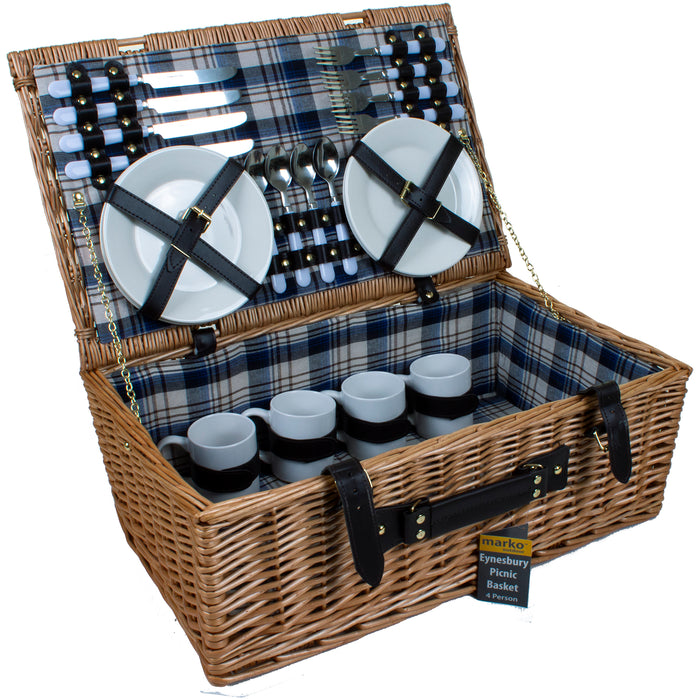 4 Person Eynesbury Picnic Basket