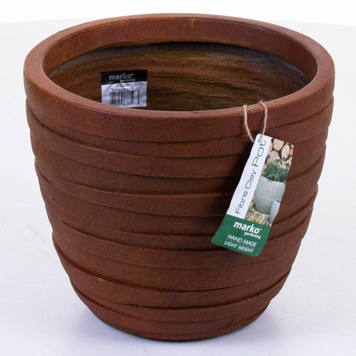 Fibre Clay Pots - Villavin