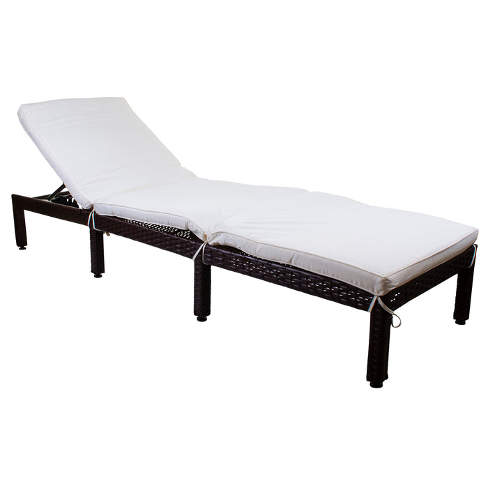 Dominica Sun Lounger - Cream