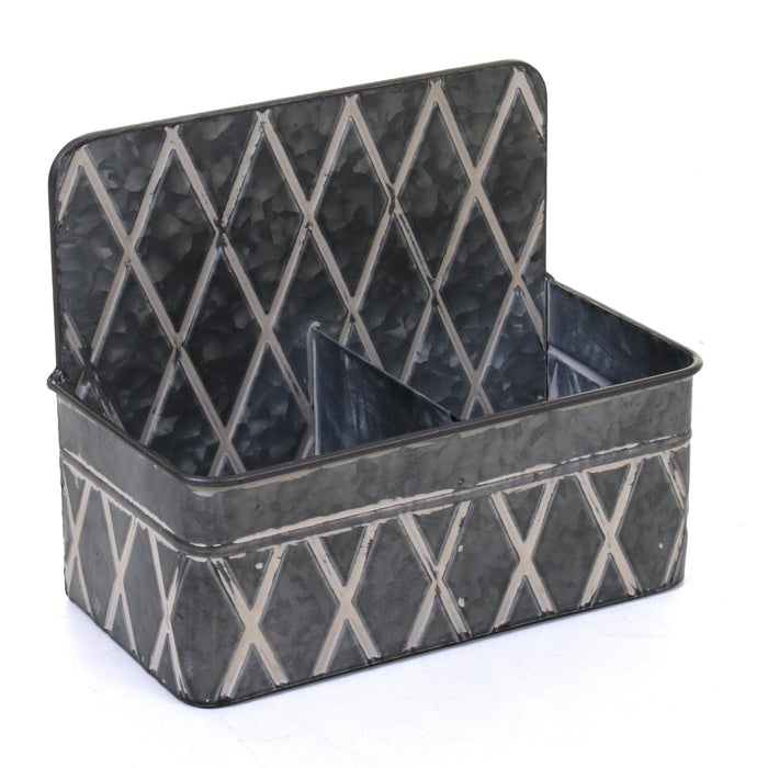 Galvanised Hanging Tray Planters