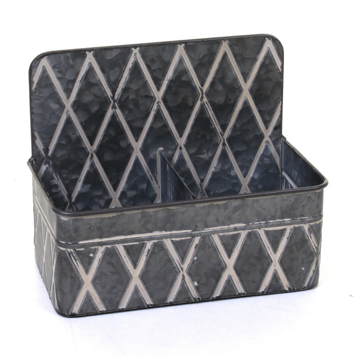 Galvanised Hanging Tray Planters