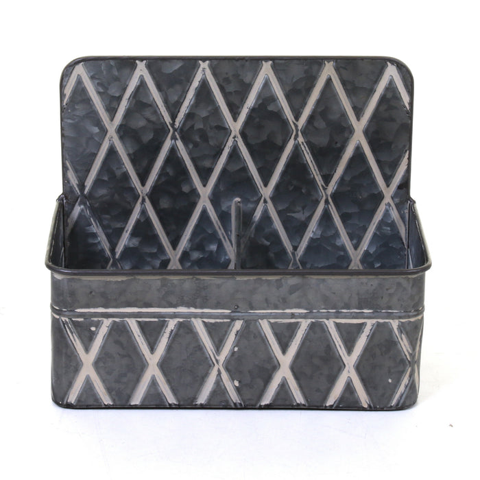 Galvanised Hanging Tray Planters
