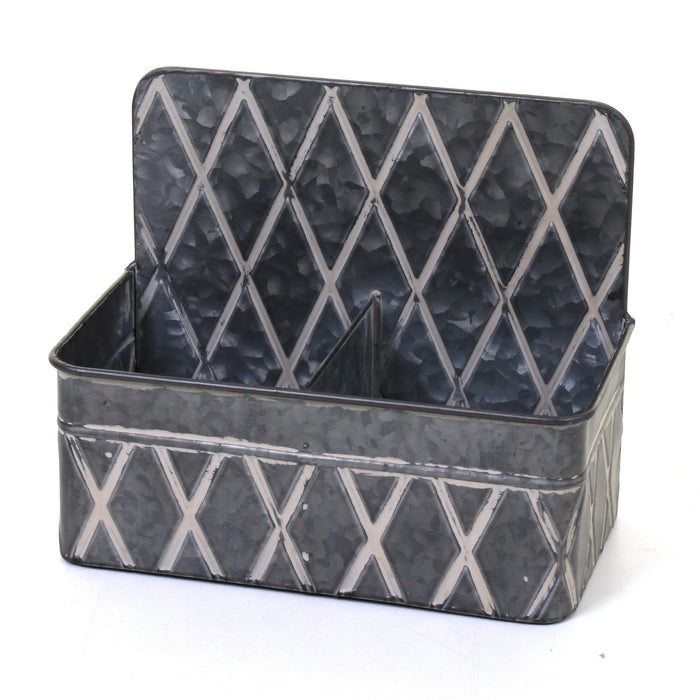 Galvanised Hanging Tray Planters