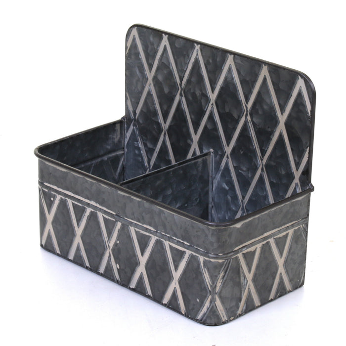 Galvanised Hanging Tray Planters
