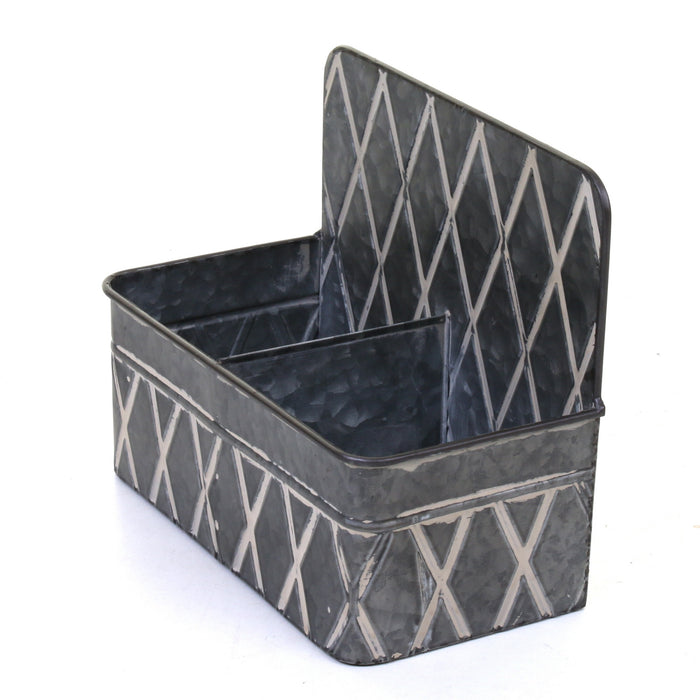 Galvanised Hanging Tray Planters
