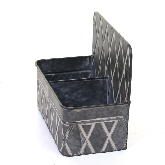 Galvanised Hanging Tray Planters