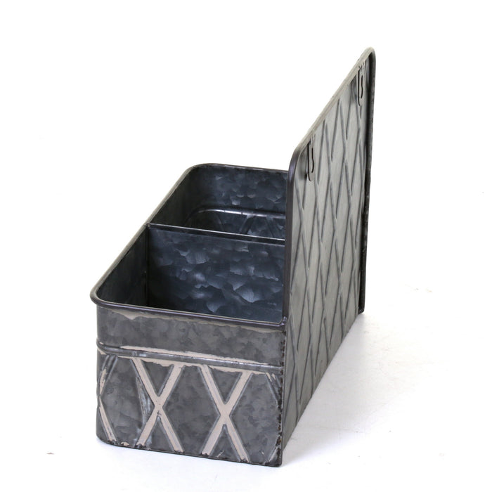 Galvanised Hanging Tray Planters