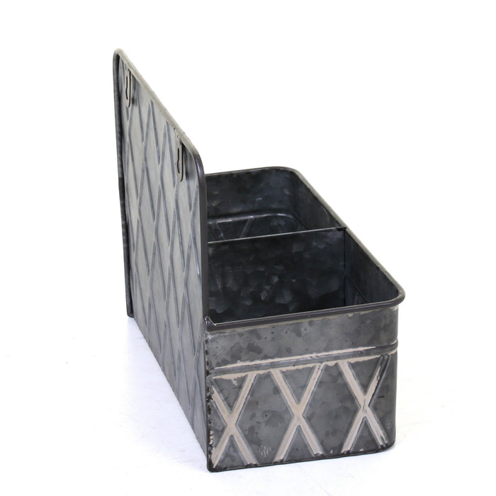 Galvanised Hanging Tray Planters